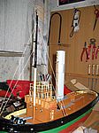 Aufbau des Schornsteins.